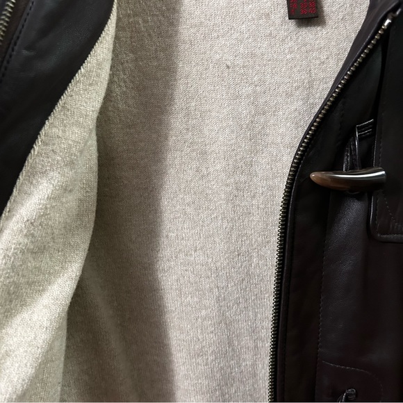 DANIER LEATHER JACKET WITH FUR!!! - Picture 5 of 15